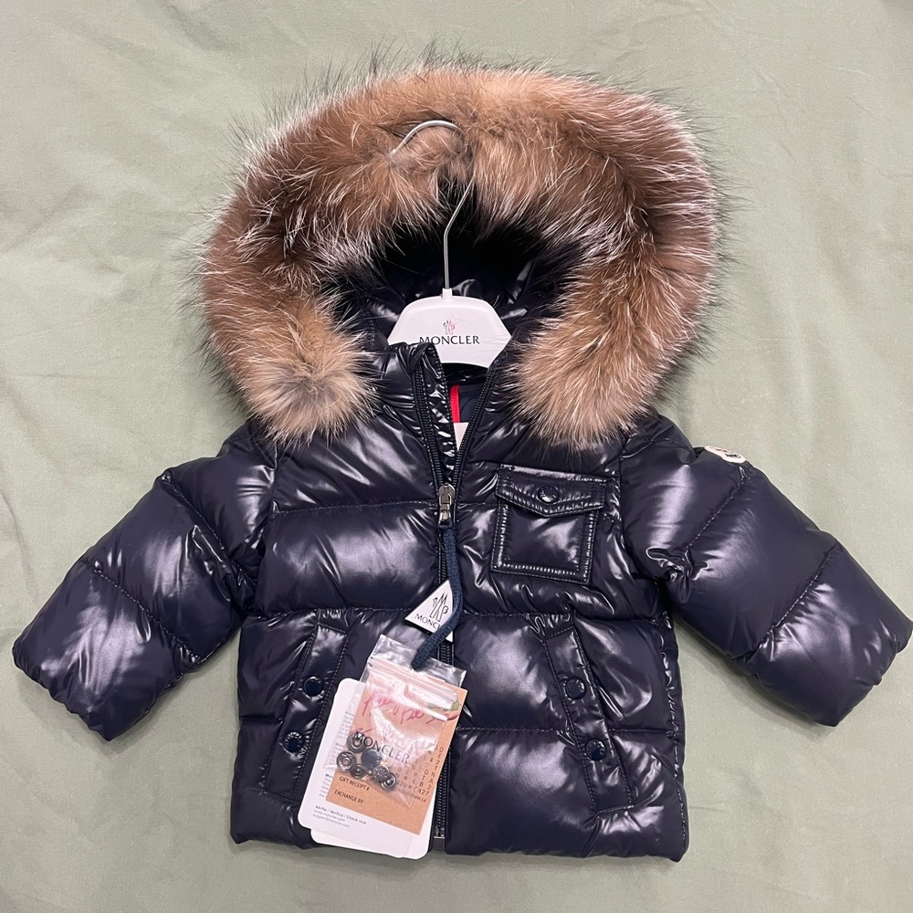 Moncler K2 Giubotto Puffer Jacket with Fur Trim